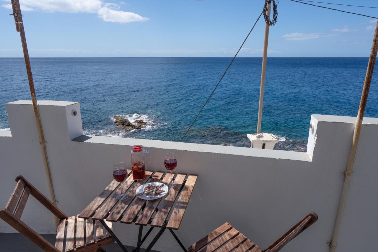 Romantic Cave With Big Terrace Overlooking The Sea Santa Cruz de Tenerife Kültér fotó